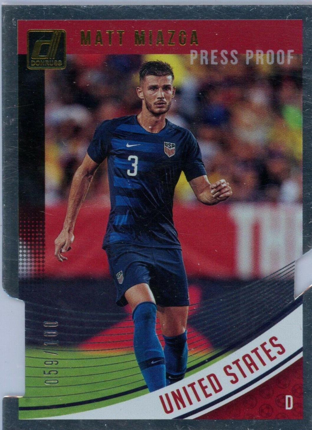 Matt Miazga [Press Proof Die Cut] #174