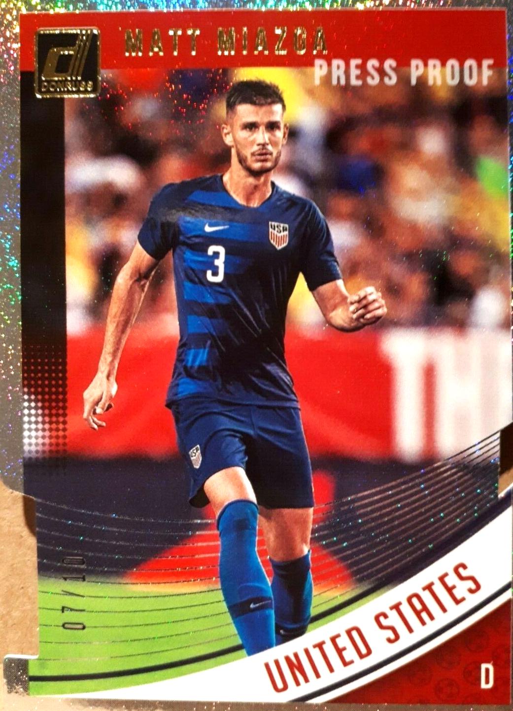 Matt Miazga [Press Proof Gold Die Cut] #174