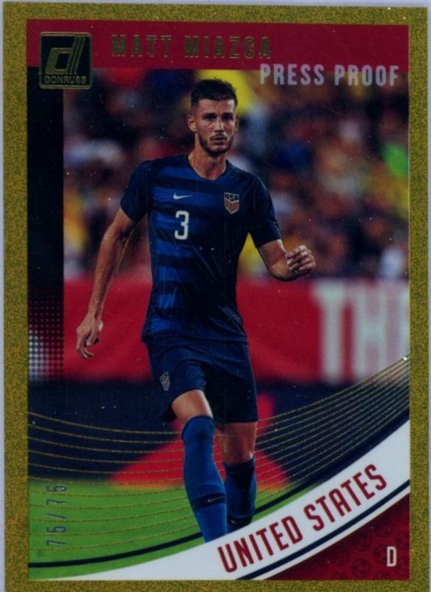 Matt Miazga [Press Proof Gold] #174