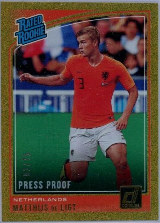 Matthijs de Ligt [Press Proof Gold] #195