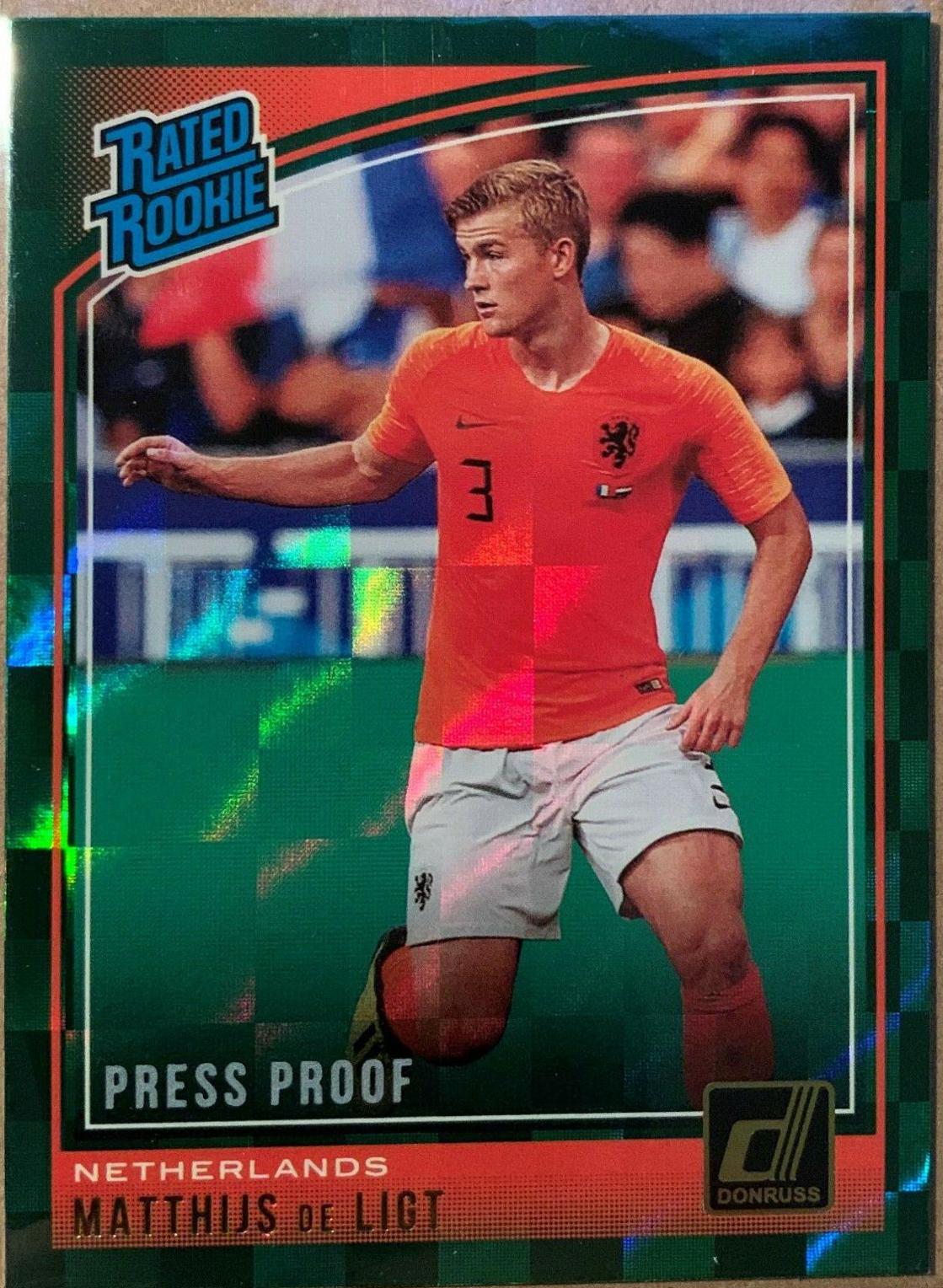 Matthijs de Ligt [Press Proof Green] #195