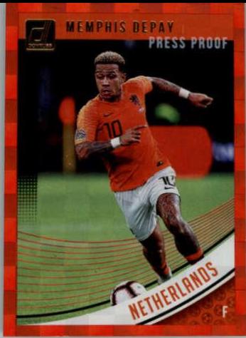 Memphis Depay [Press Proof Red] #154