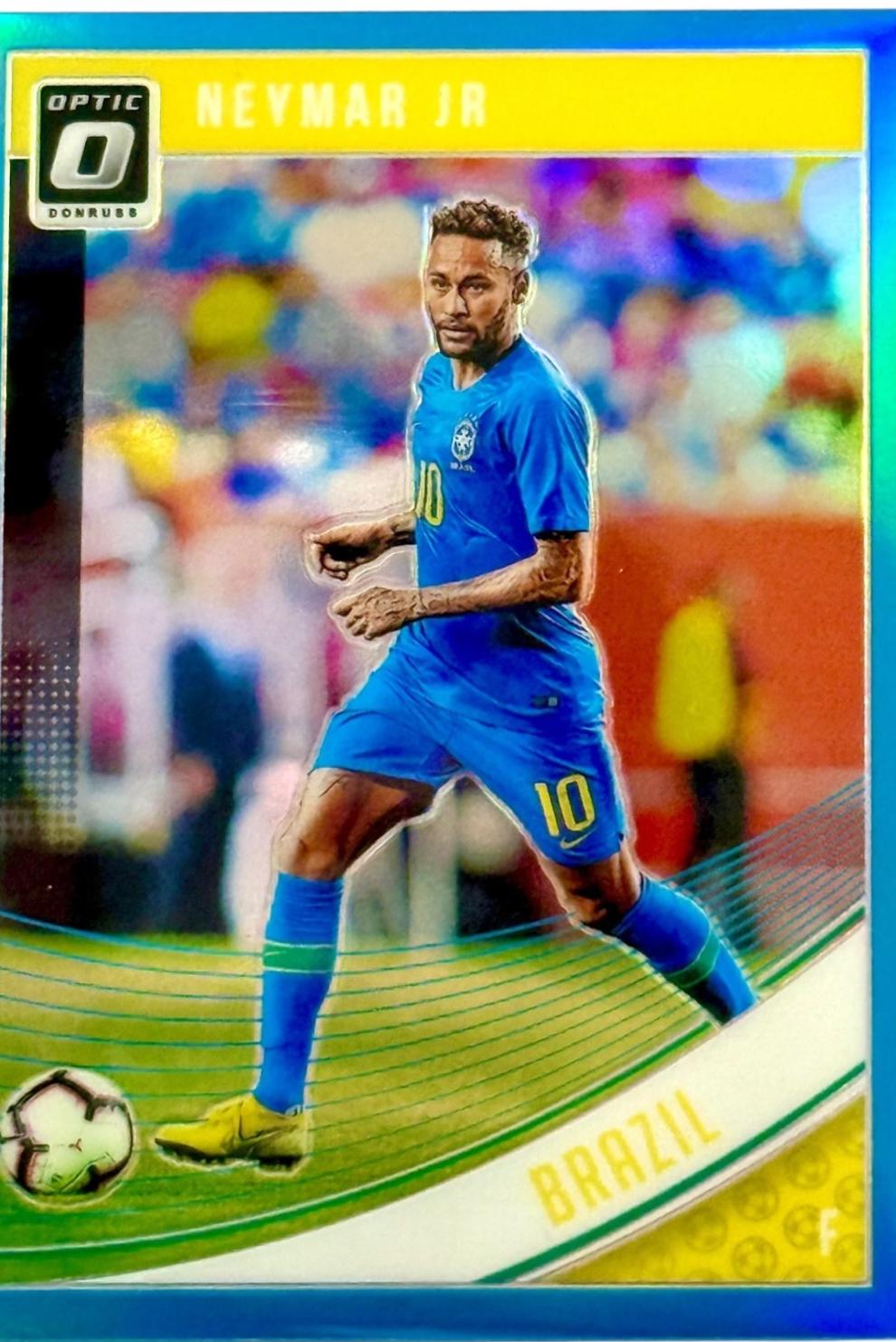 Neymar Jr [Optic Autograph Blue] #104