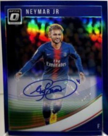 Neymar Jr [Optic Autograph Blue] #51
