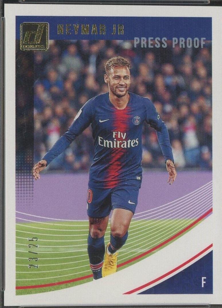 Neymar Jr [Press Proof Canvas] #51