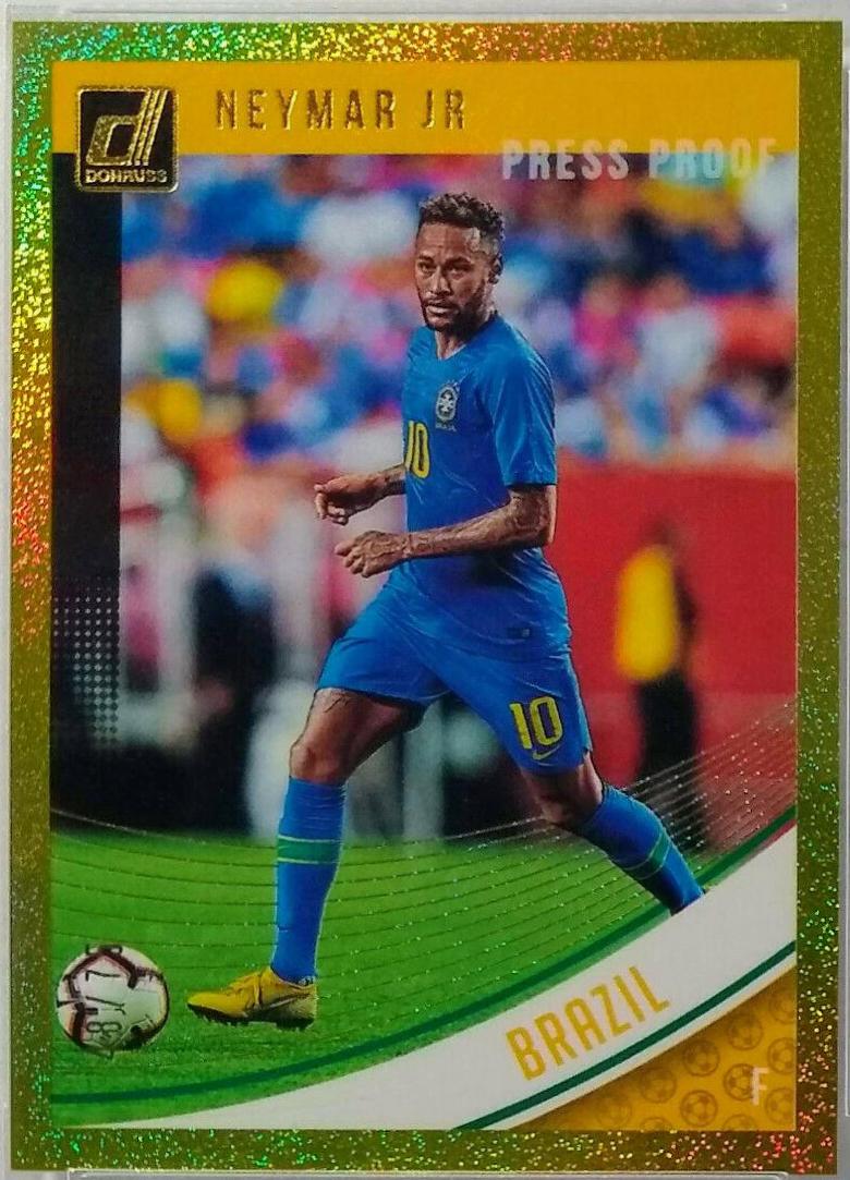 Neymar Jr [Press Proof Gold] #104