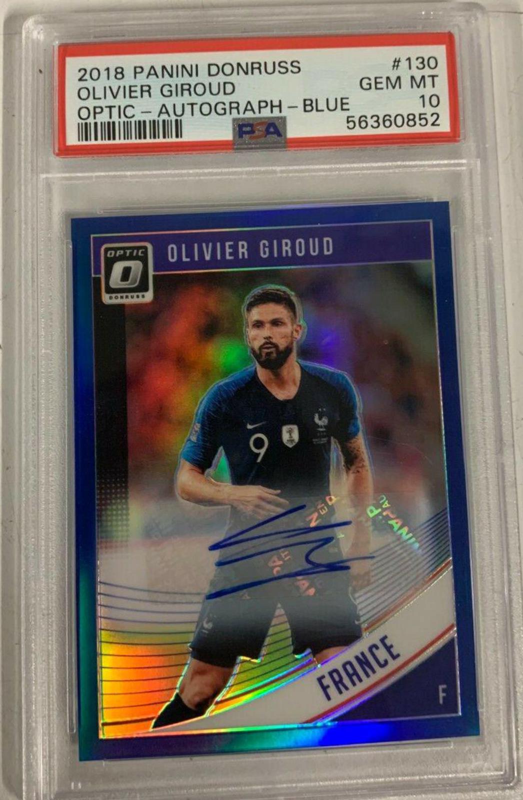 Olivier Giroud [Optic Autograph Blue] #130