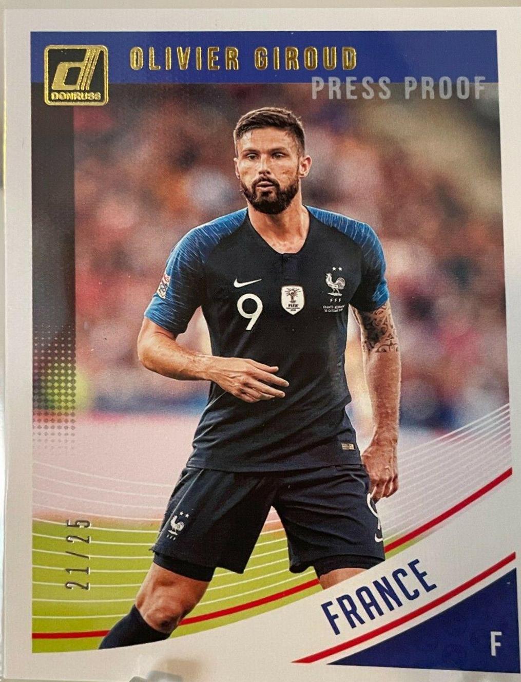 Olivier Giroud [Press Proof Canvas] #130