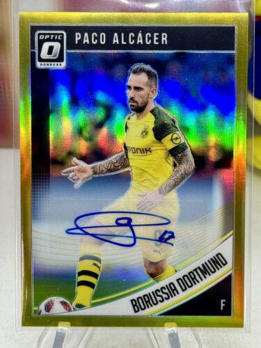 Paco Alcacer [Optic Autograph Gold] #64