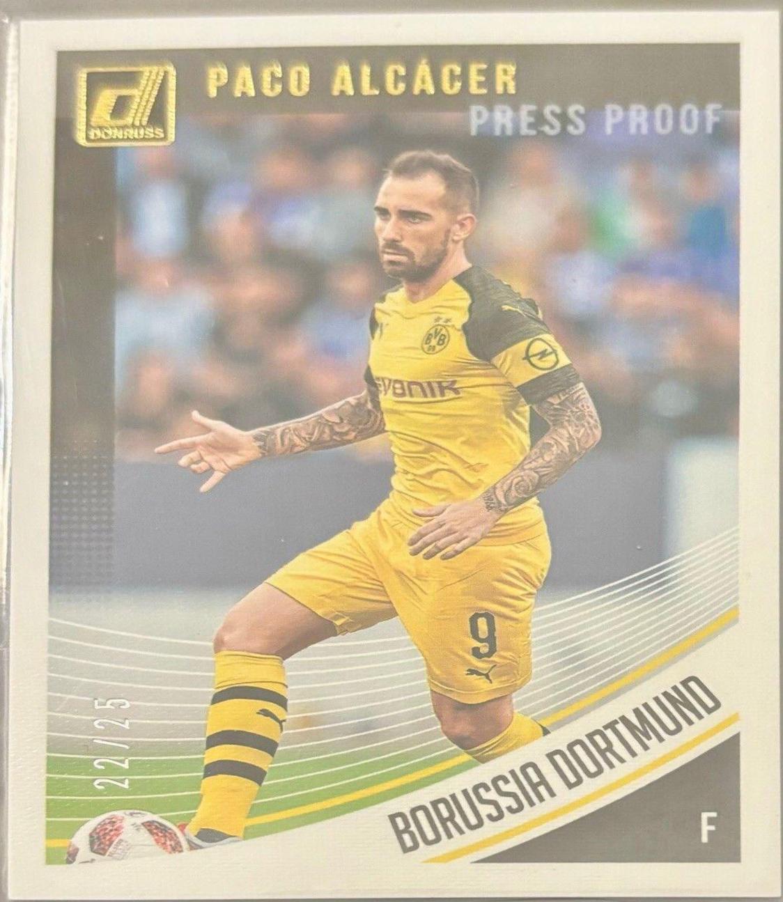 Paco Alcacer [Press Proof Canvas] #64