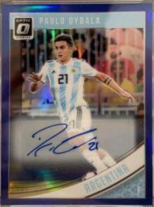 Paulo Dybala [Optic Autograph Blue] #90