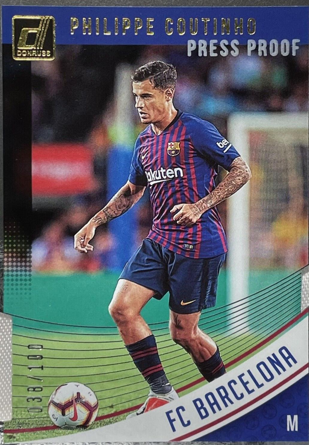 Philippe Coutinho [Press Proof Die Cut] #3