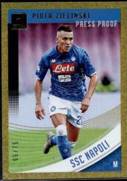 Piotr Zielinski [Press Proof Gold] #75
