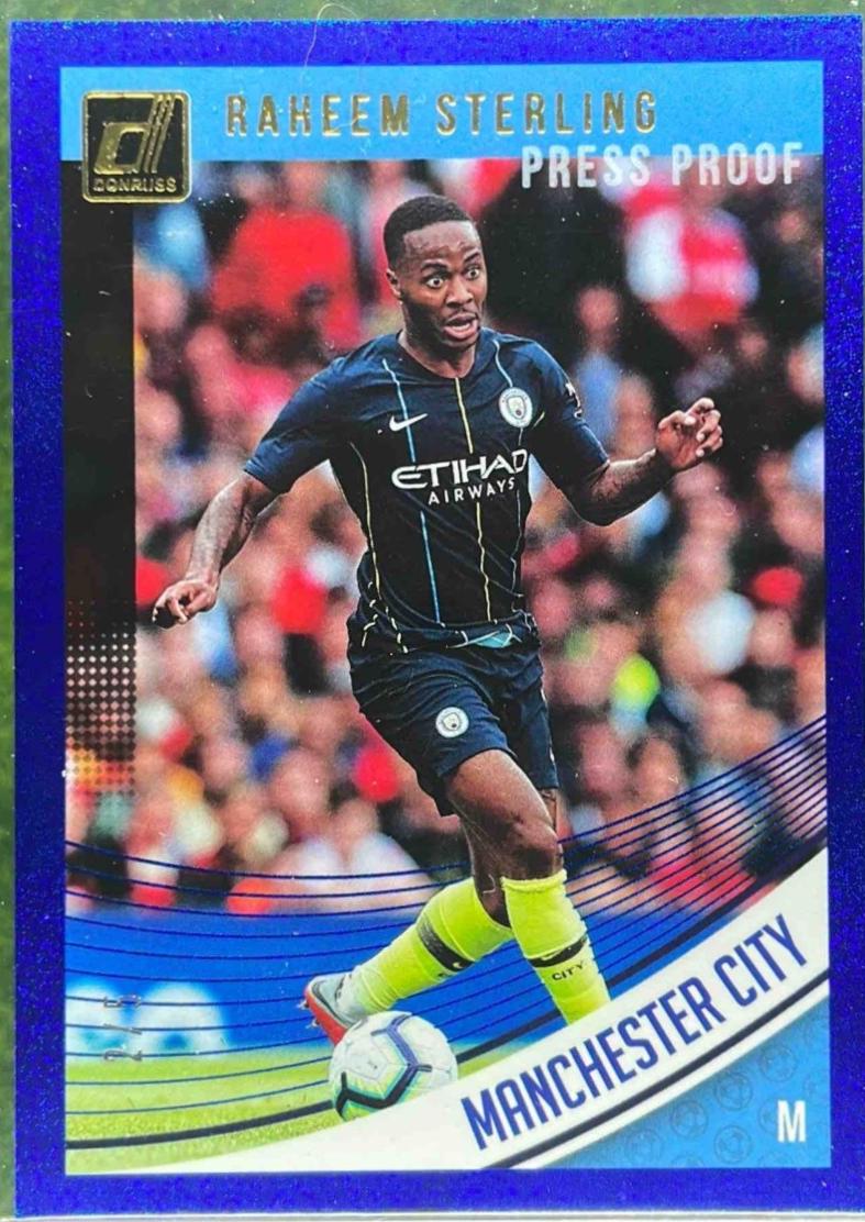 Raheem Sterling [Press Proof Blue] #39
