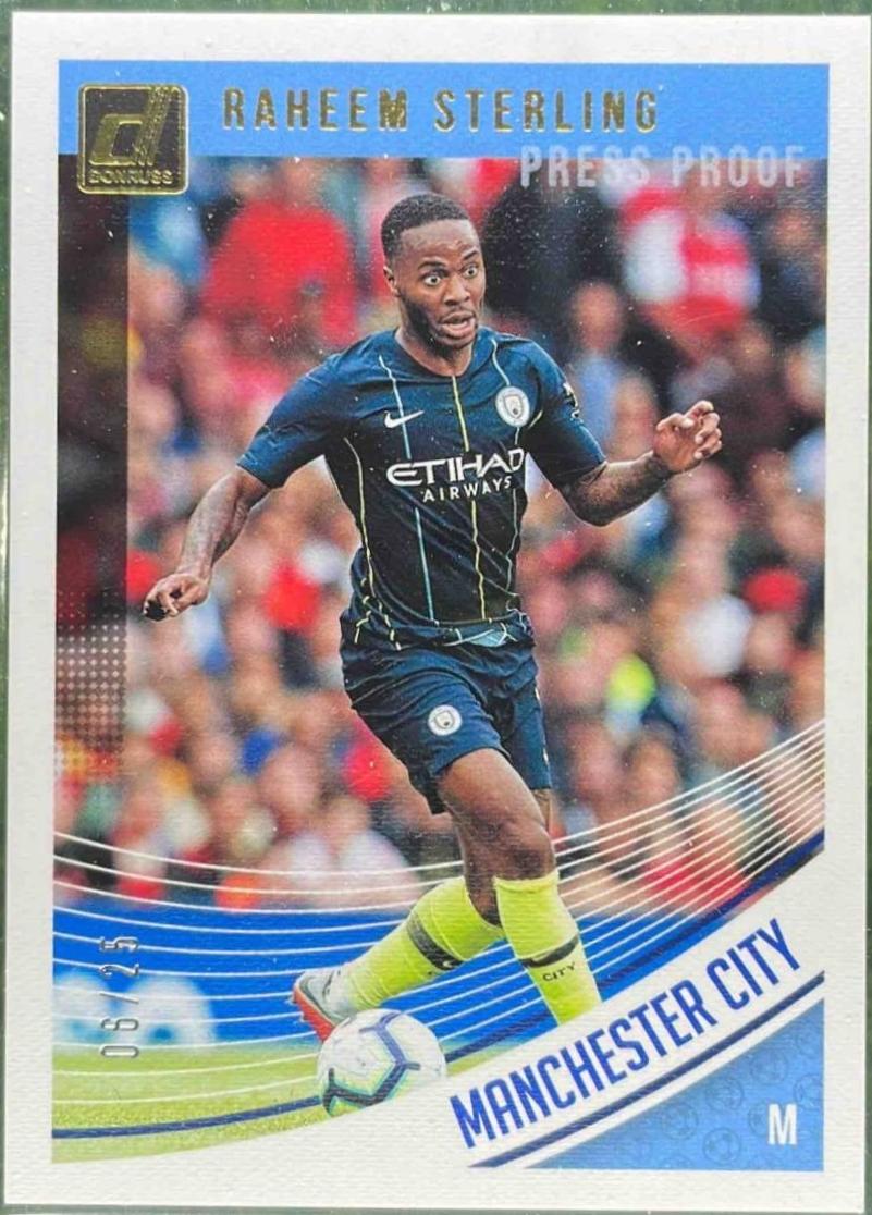 Raheem Sterling [Press Proof Canvas] #39