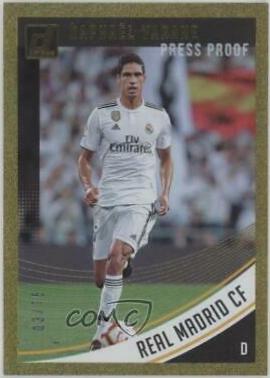 Raphael Varane [Press Proof Gold] #30