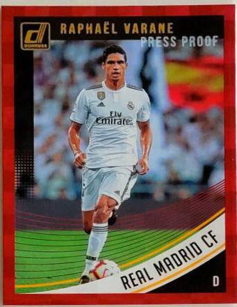 Raphael Varane [Press Proof Red] #30