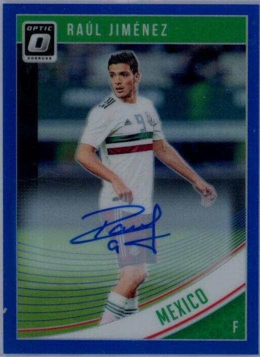 Raul Jimenez [Optic Autograph Blue] #150