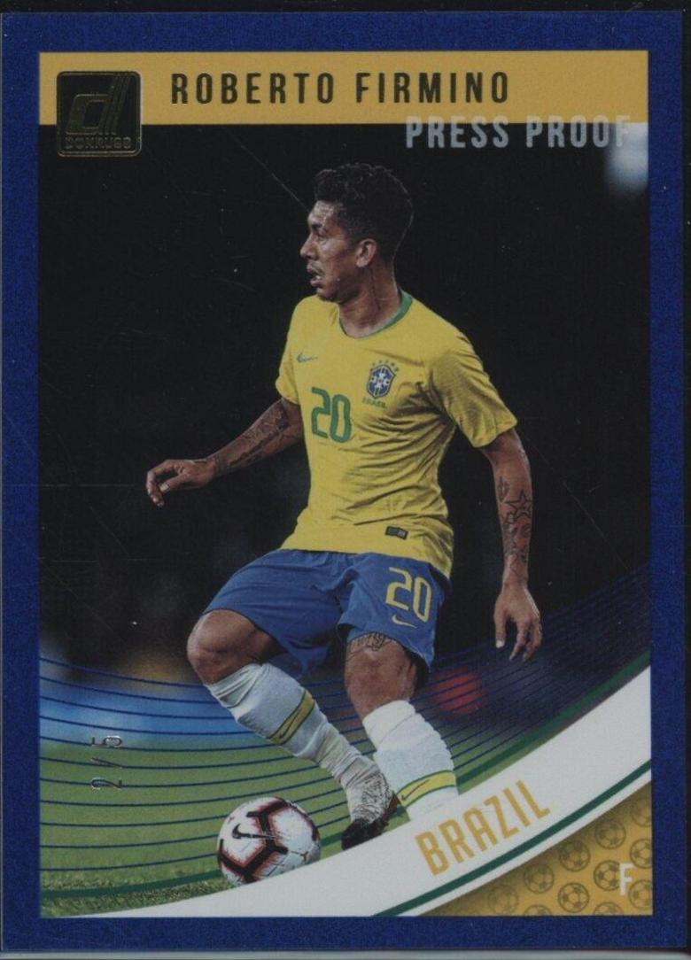 Roberto Firmino [Press Proof Blue] #105