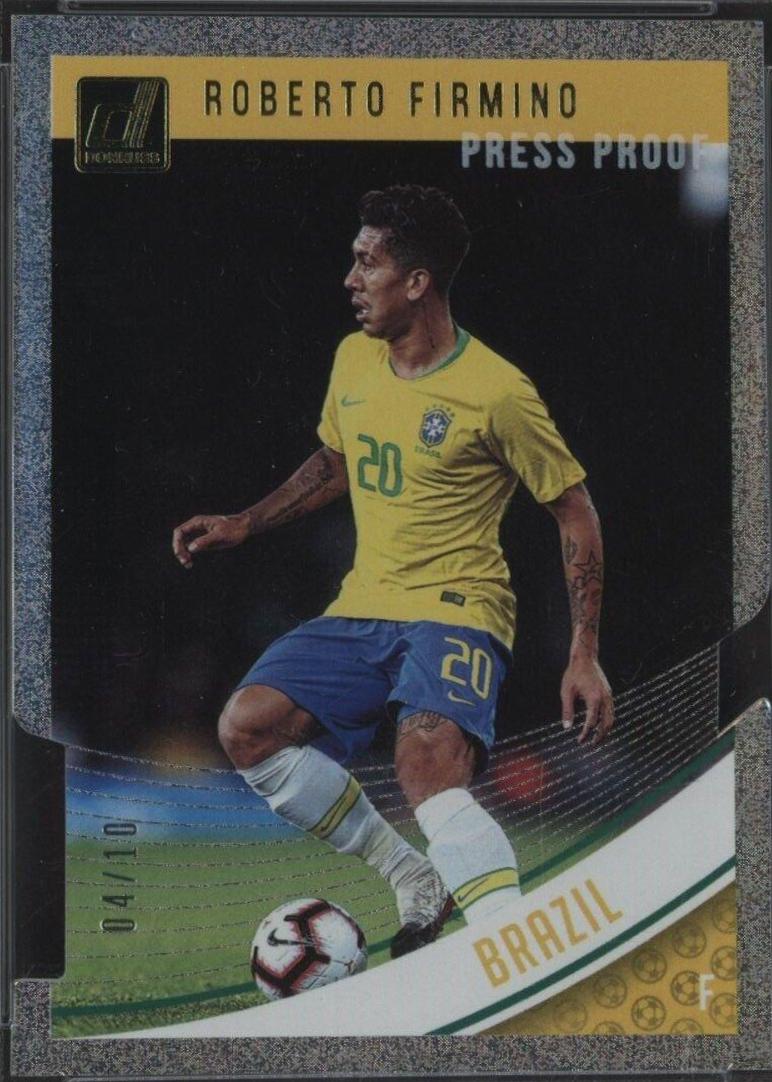 Roberto Firmino [Press Proof Gold Die Cut] #105