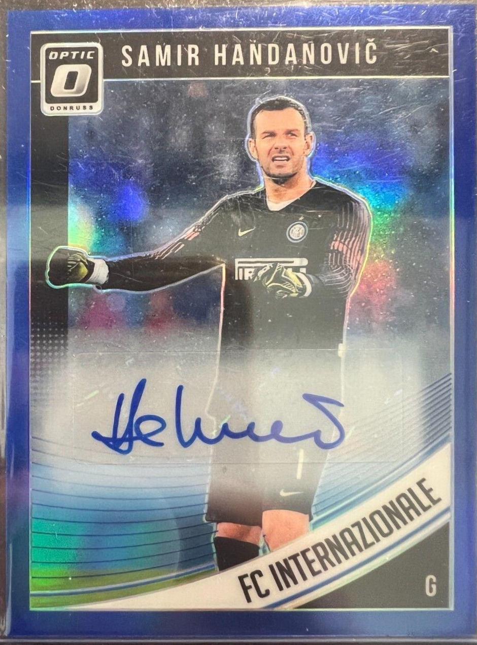 Samir Handanovic [Optic Autograph Blue] #36