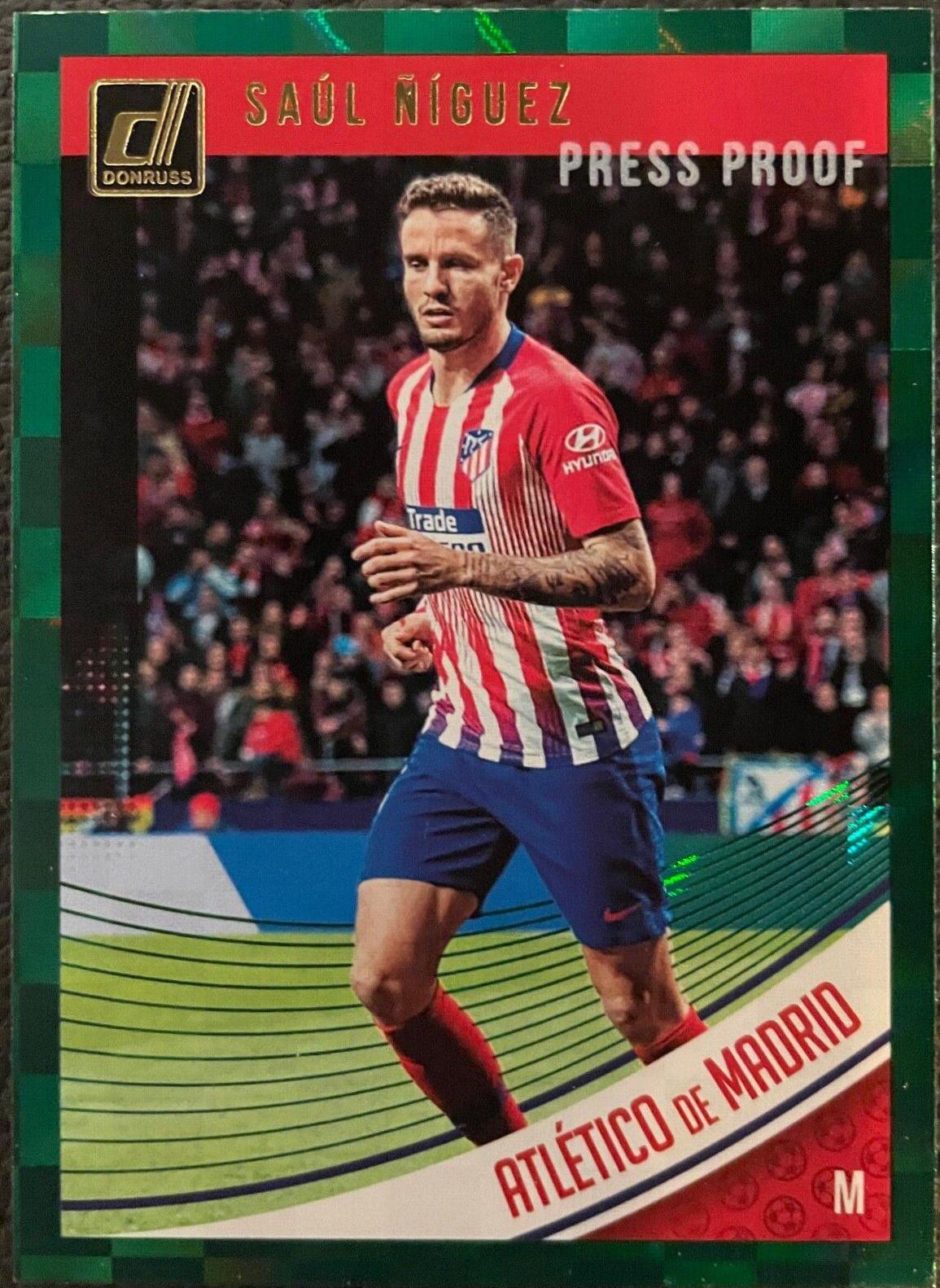Saul Niguez [Press Proof Green] #47