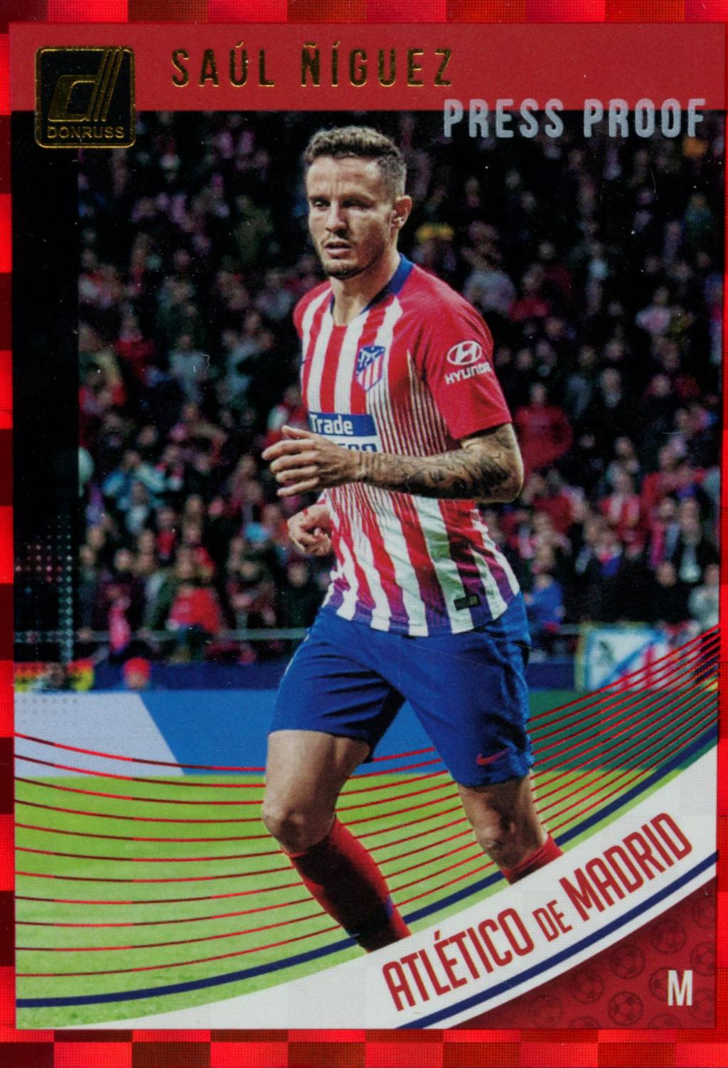 Saul Niguez [Press Proof Red] #47