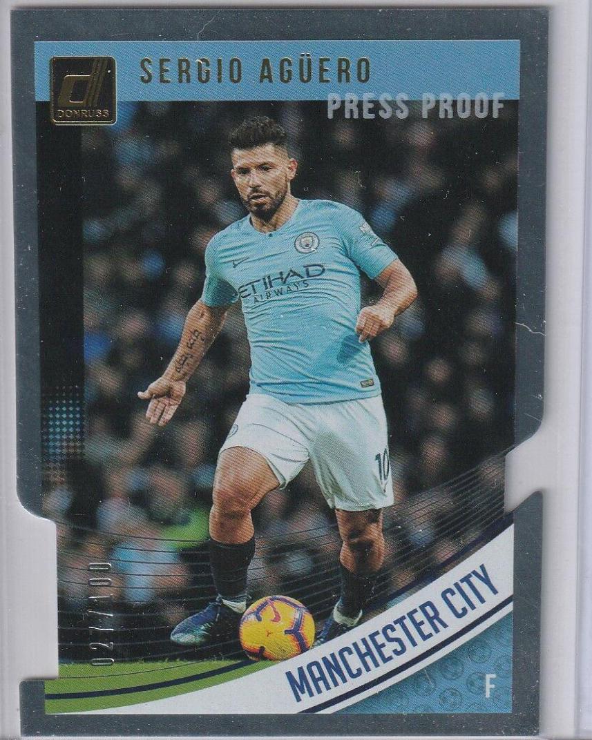 Sergio Aguero [Press Proof Die Cut] #37