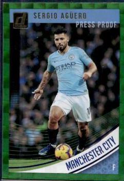 Sergio Aguero [Press Proof Green] #37