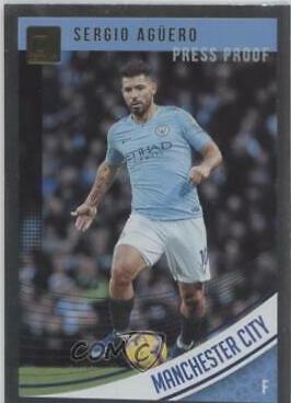 Sergio Aguero [Press Proof Silver] #37