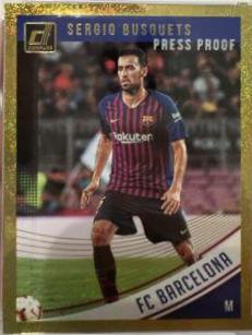 Sergio Busquets [Press Proof Gold] #4