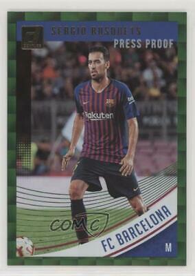 Sergio Busquets [Press Proof Green] #4