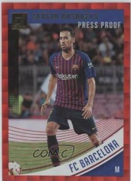 Sergio Busquets [Press Proof Red] #4