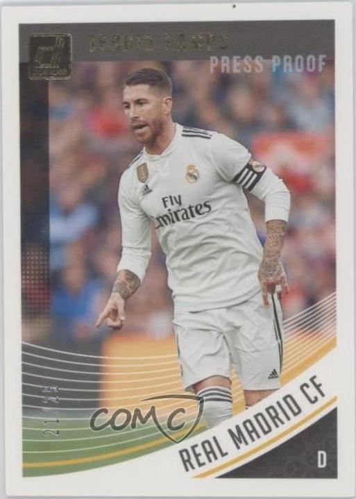 Sergio Ramos [Press Proof Canvas] #31