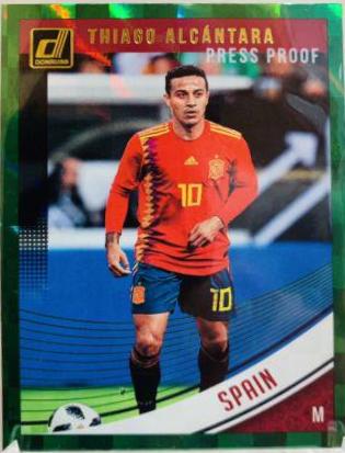 Thiago Alcantara [Press Proof Green] #165