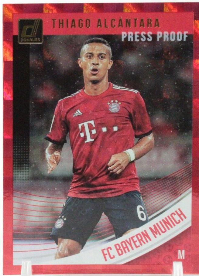 Thiago Alcantara [Press Proof Red] #20