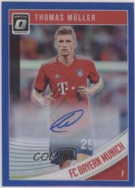 Thomas Muller [Optic Autograph Blue] #18
