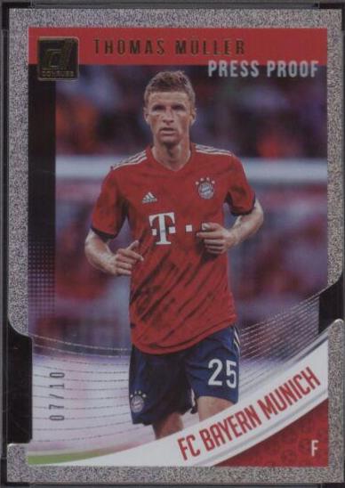 Thomas Muller [Press Proof Gold Die Cut] #18