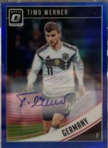 Timo Werner [Optic Autograph Blue] #137
