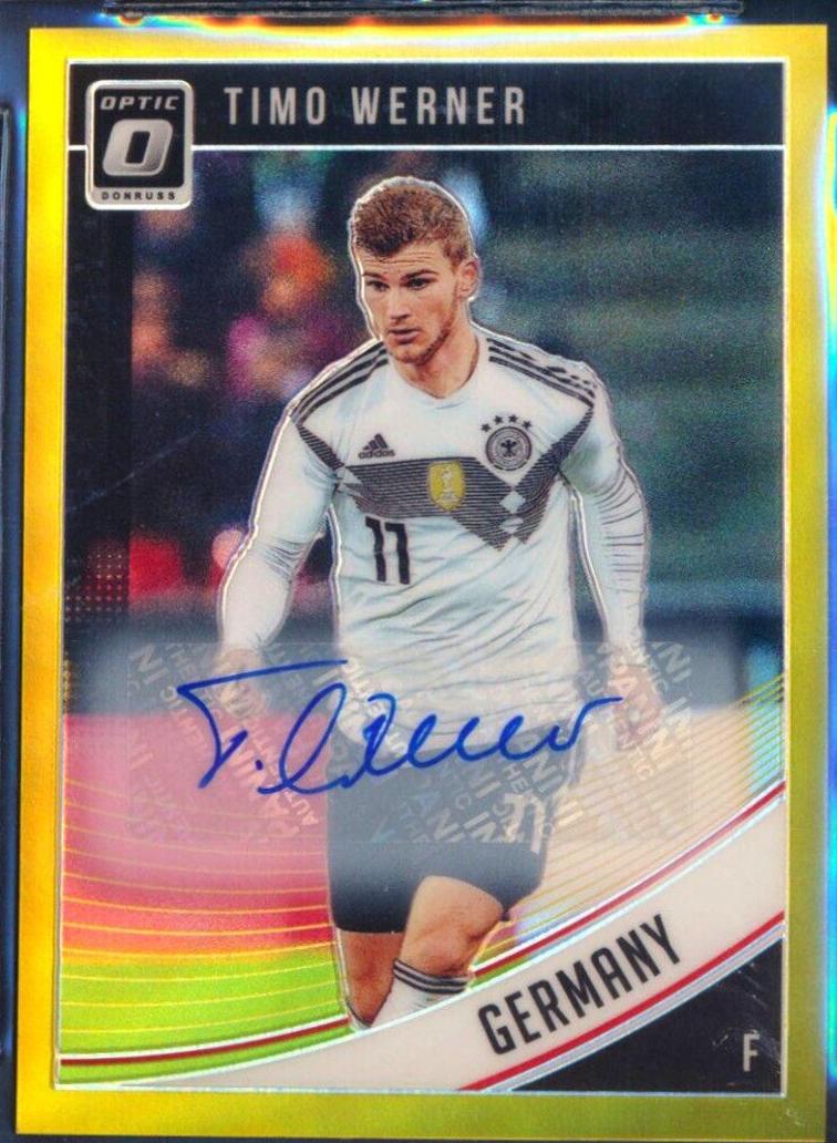 Timo Werner [Optic Autograph Gold] #137