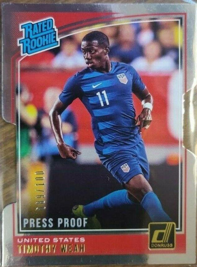 Timothy Weah [Press Proof Die Cut] #198