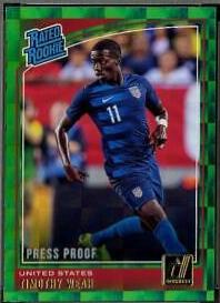 Timothy Weah [Press Proof Green] #198
