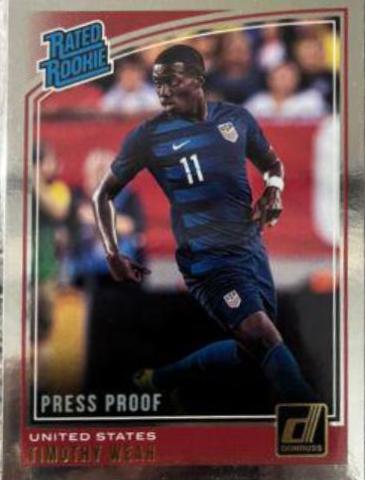 Timothy Weah [Press Proof Silver] #198