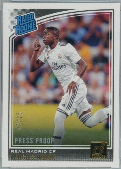 Vinicius Junior [Press Proof Canvas] #177