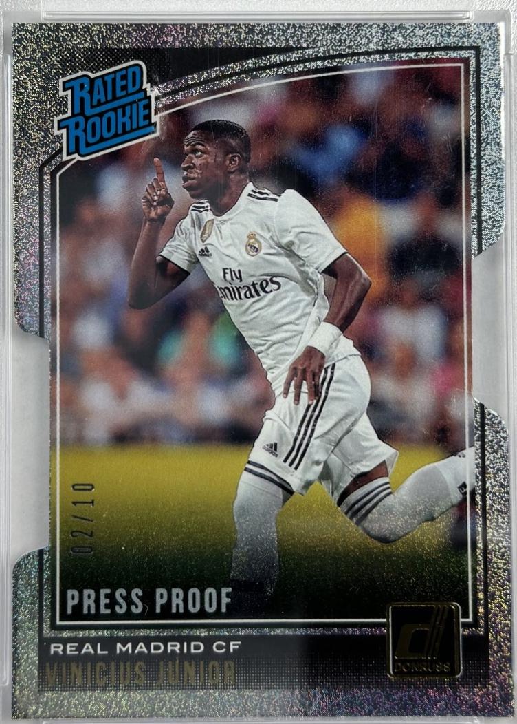 Vinicius Junior [Press Proof Gold Die Cut] #177