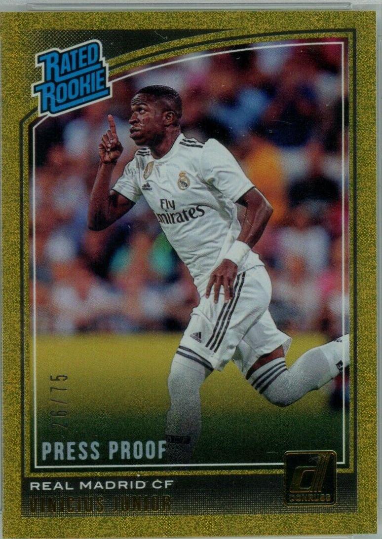 Vinicius Junior [Press Proof Gold] #177