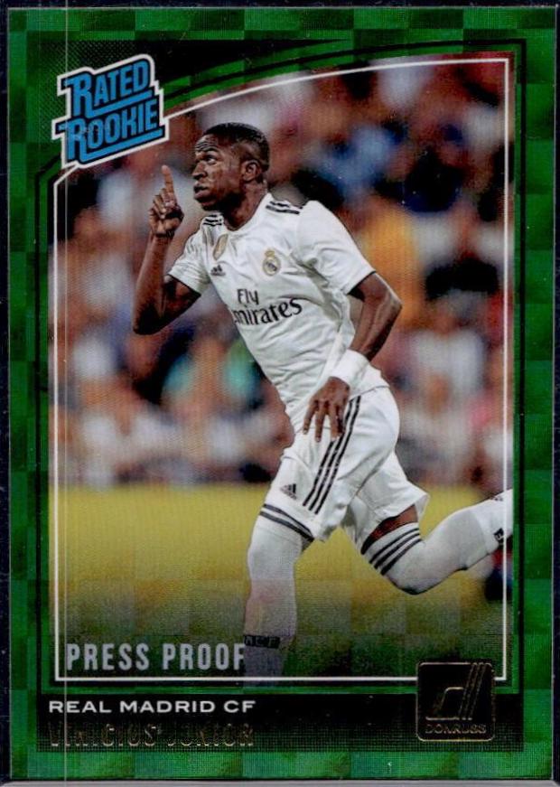 Vinicius Junior [Press Proof Green] #177