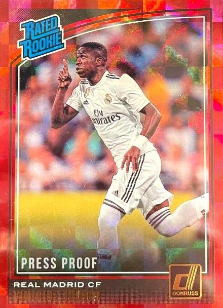 Vinicius Junior [Press Proof Red] #177