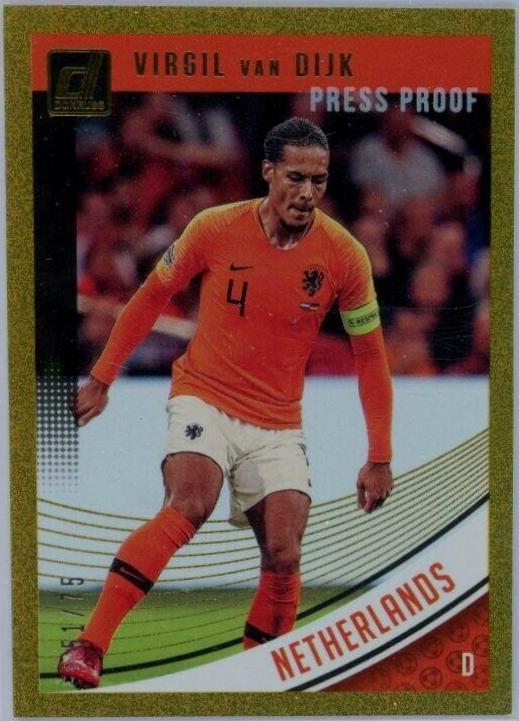 Virgil van Dijk [Press Proof Gold] #156