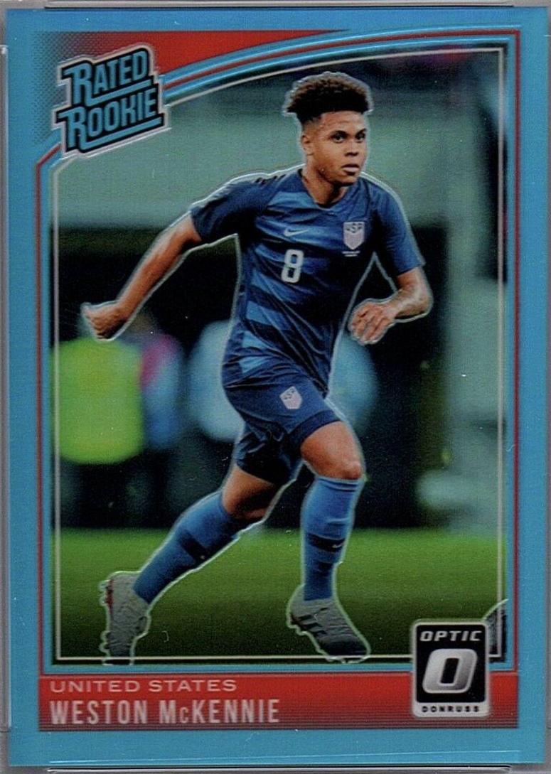Weston McKennie [Optic Aqua] #199